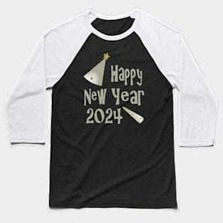 Happy New Year 2024 Baseball T-Shirt